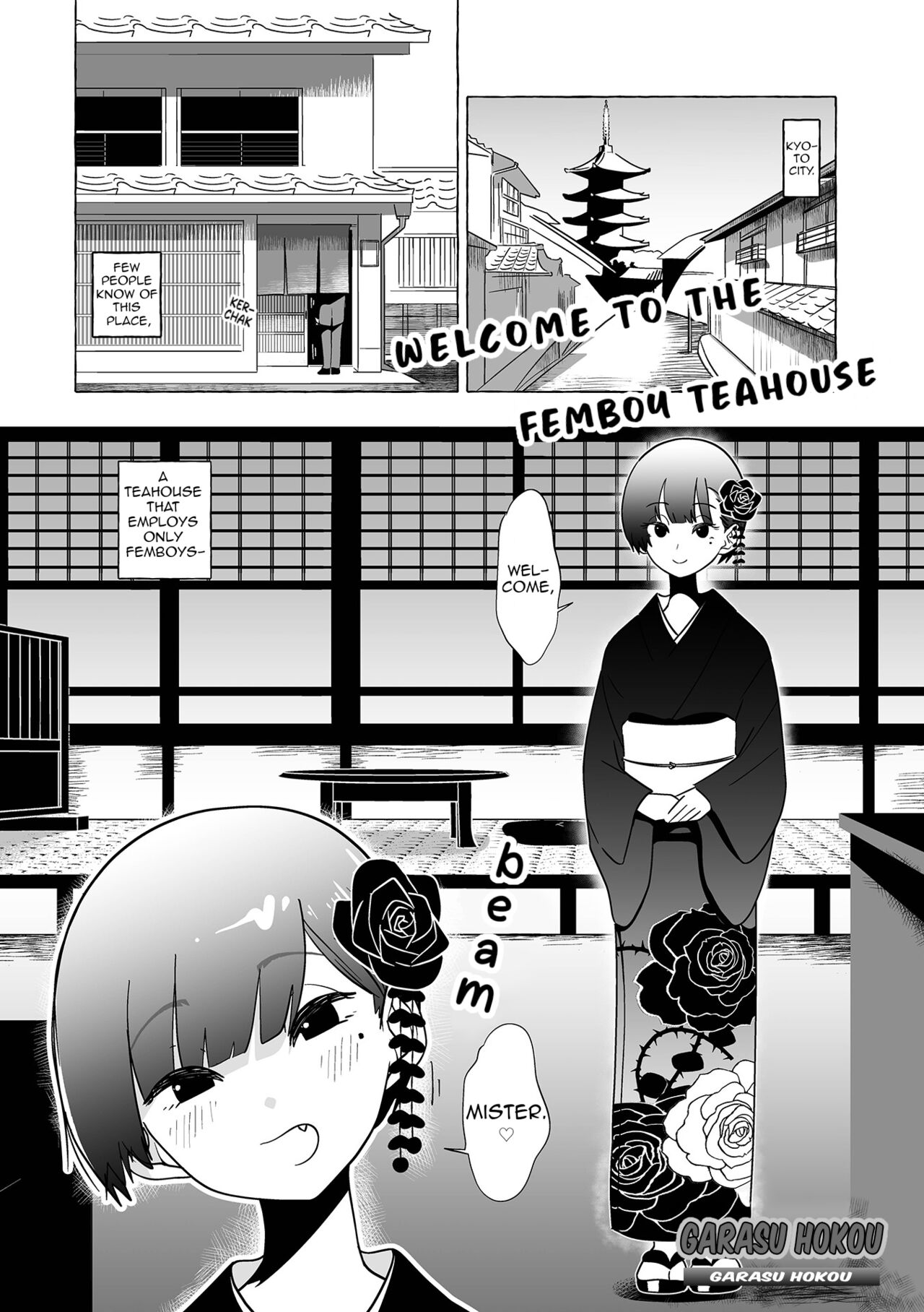 Welcome to the Femboy Teahouse page 1 full
