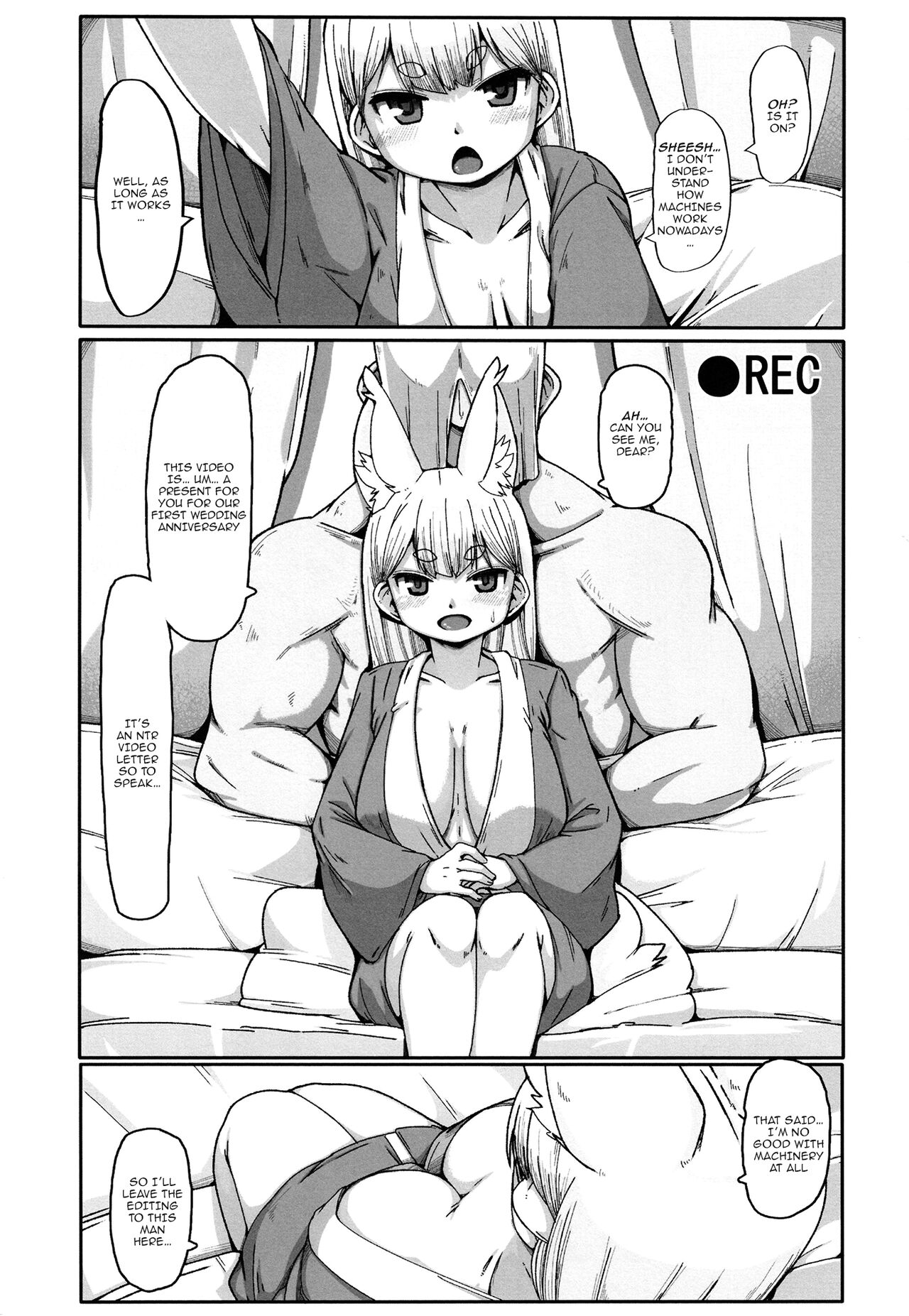 Meso Yama Koumuten  Okitsune Loli Baba Video Letter / The Fox Loli Hag's Video Letter page 3 full