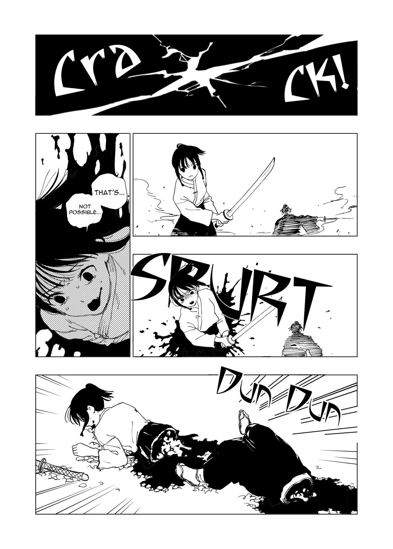 Defeat the evil swordsman! page 3 full