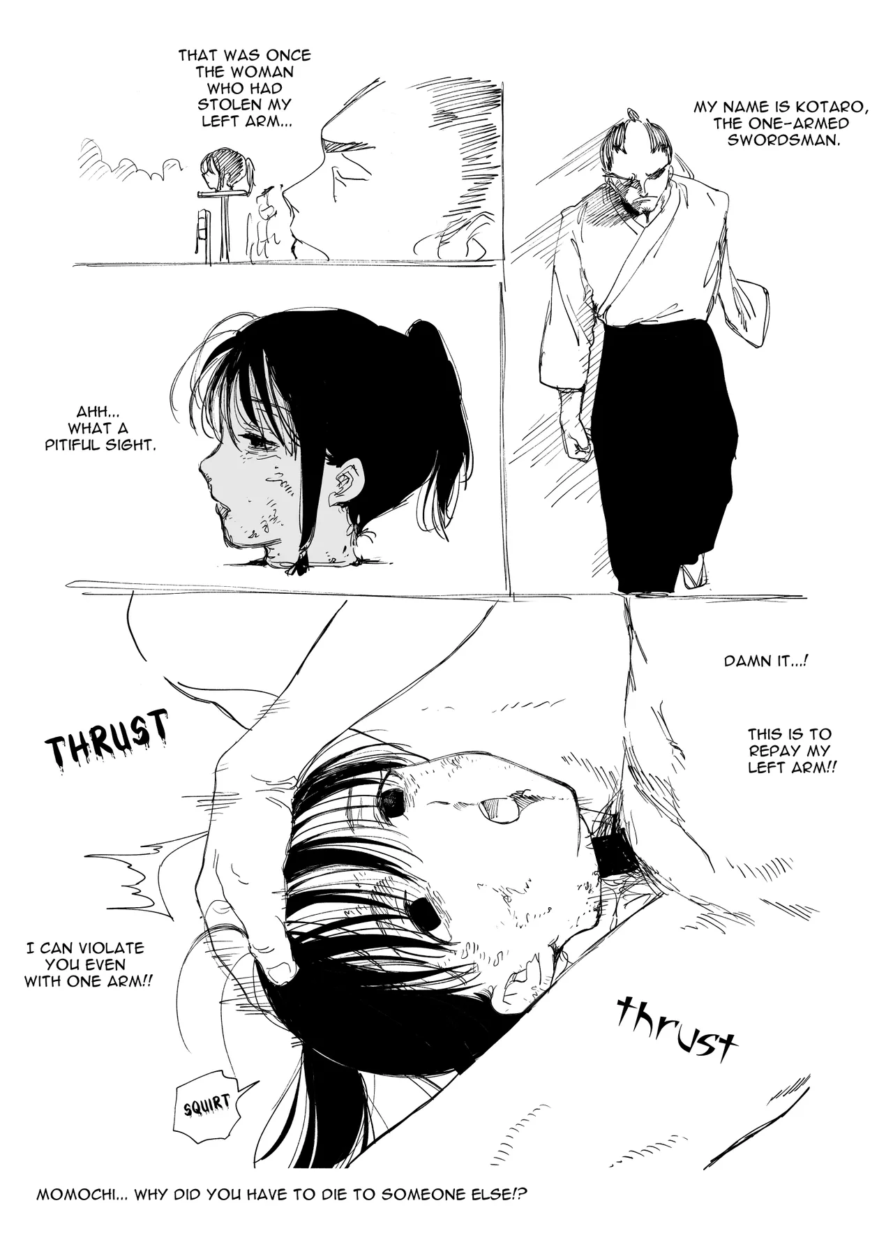 Defeat the evil swordsman! page 8 full