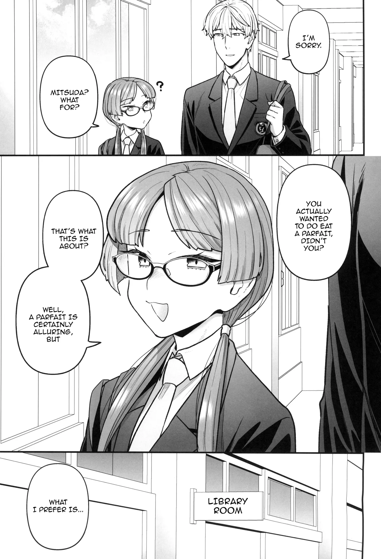 Iinchou to Mitsuda-kun no Houkago - Otonashi Kotoha and Mitsuda Makoto / The Prez And Mitsuda-kun After Class - Otonashi Kotoha and Mitsuda Makoto page 7 full