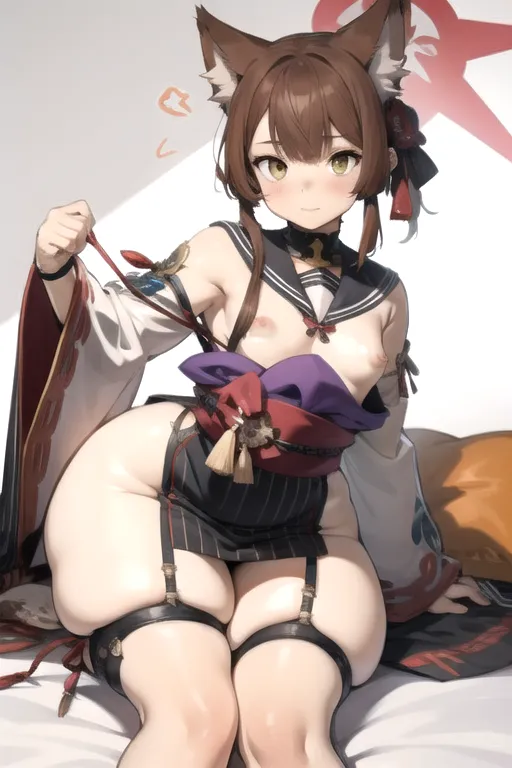 Wakamo - Blue Archive daidoujipv ai generated page 3 full