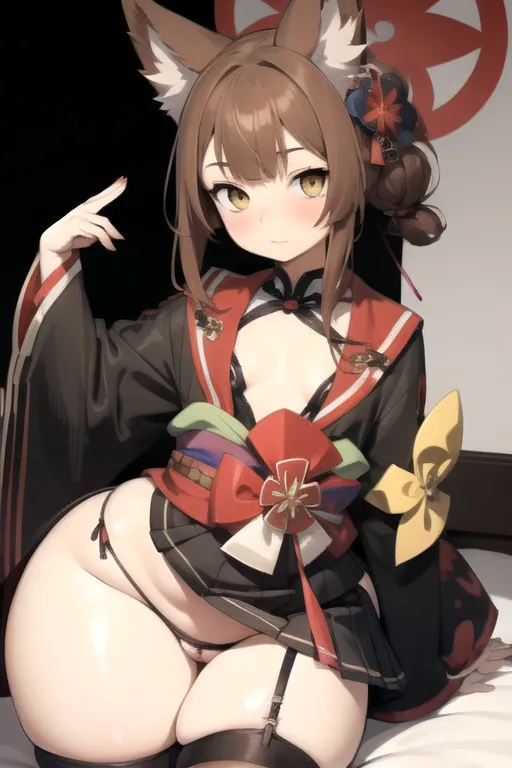 Wakamo - Blue Archive daidoujipv ai generated page 6 full