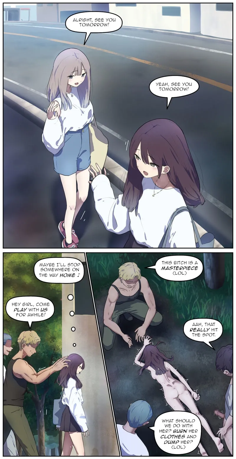 On the way home, at the barn at night part2 page 1 full