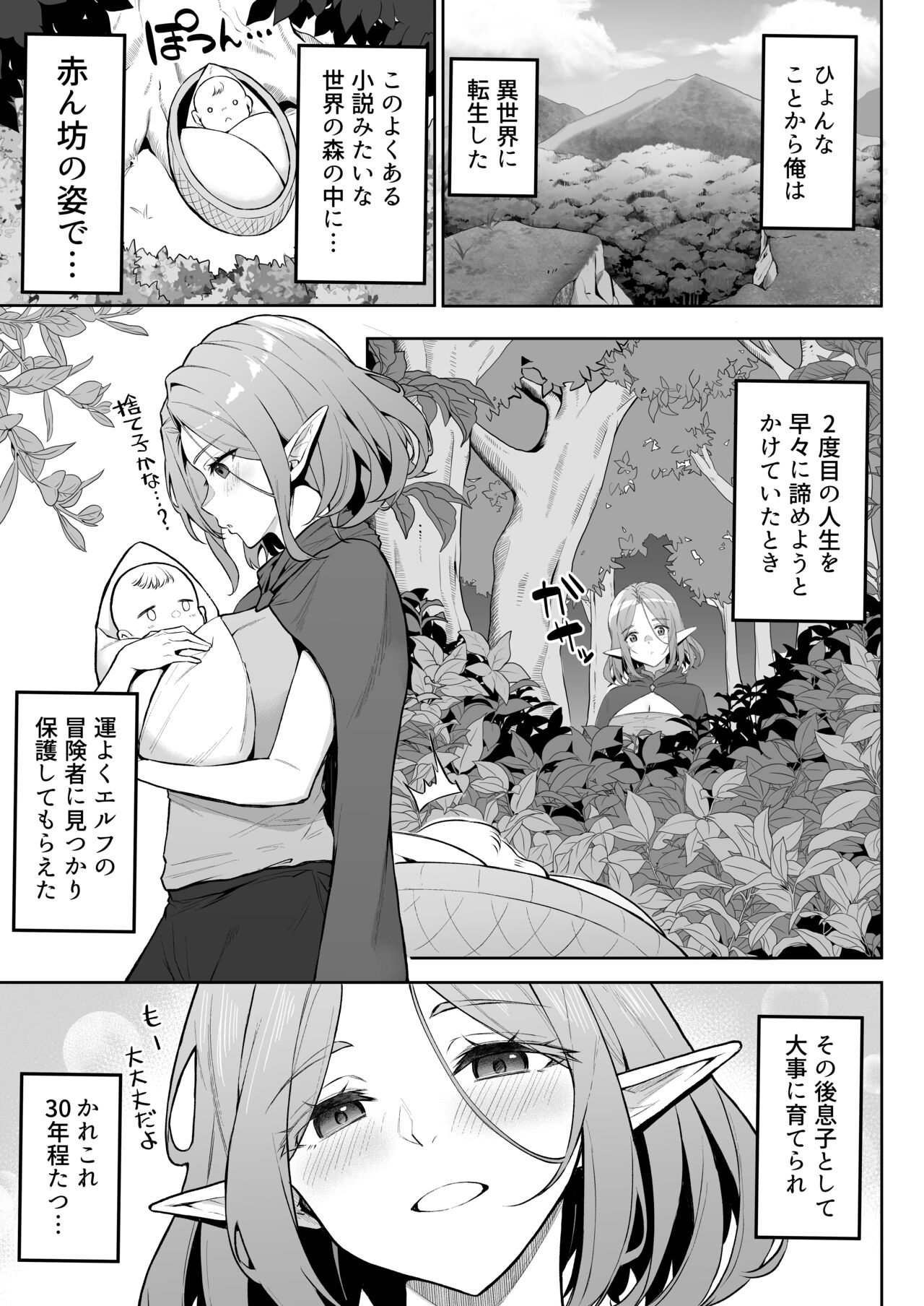 転生したら過保護なエルフさんに拾われた件 .zip page 6 full
