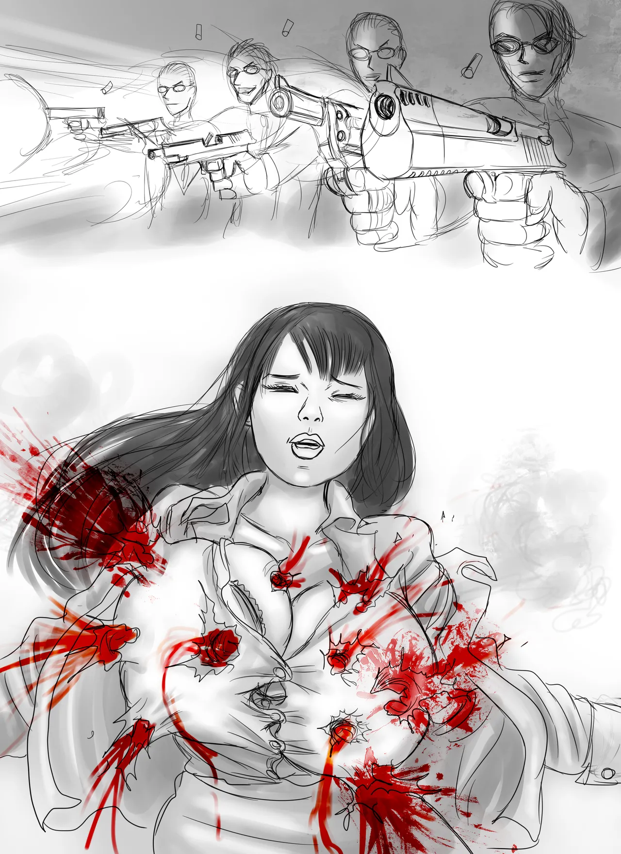 Asian SecretarIes ambushed by Yakuza page 5 full