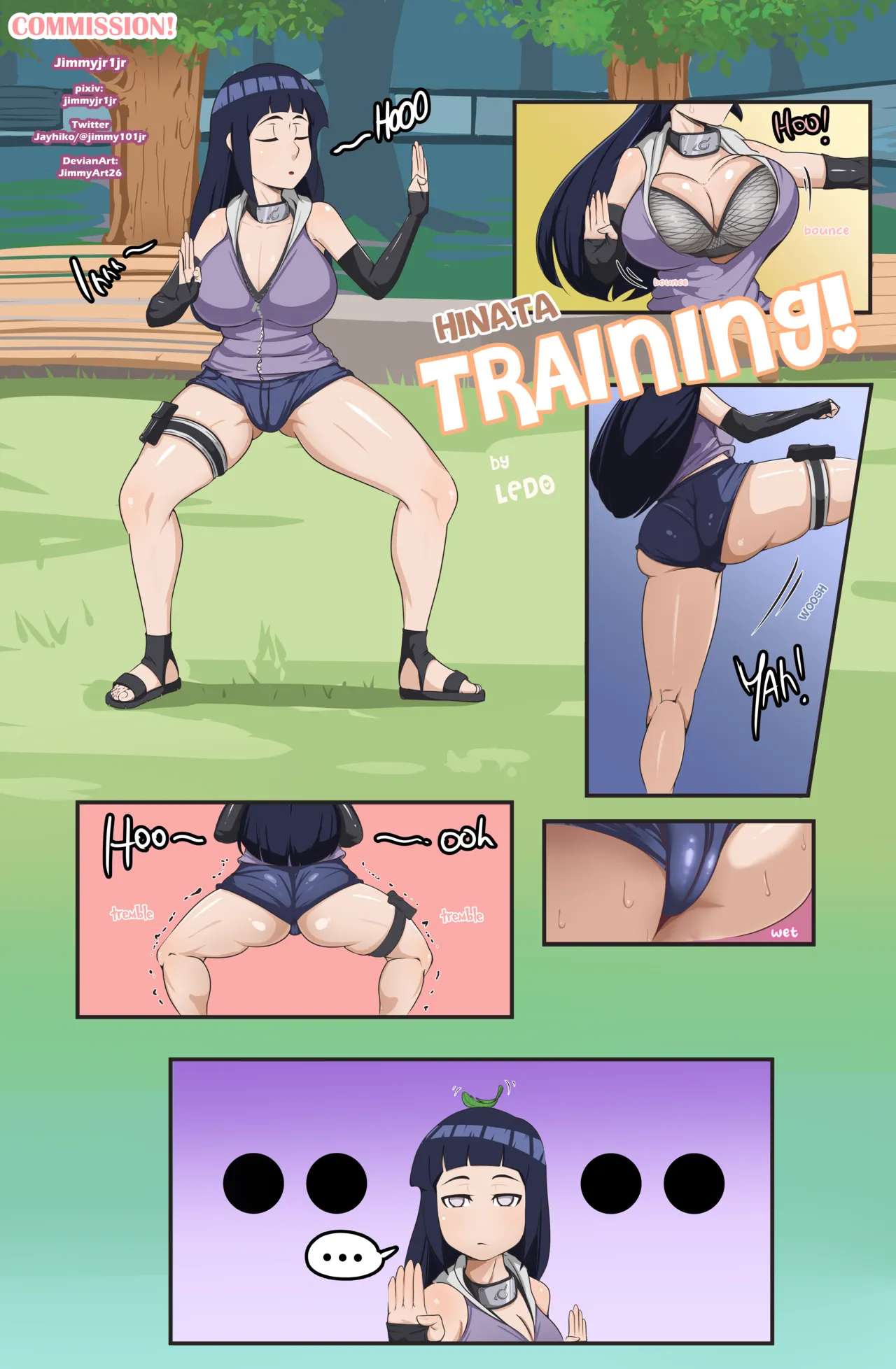 HINATA TRAINING! page 1 full