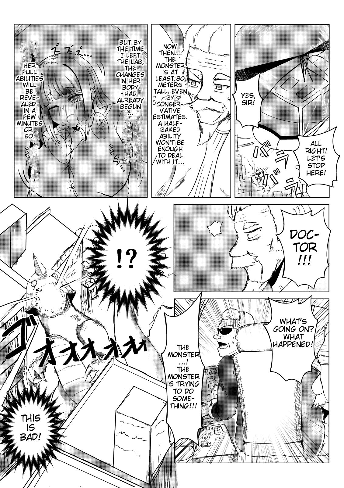 Hikentai Shoujo to Kaijuu | Test Subject Girl page 3 full