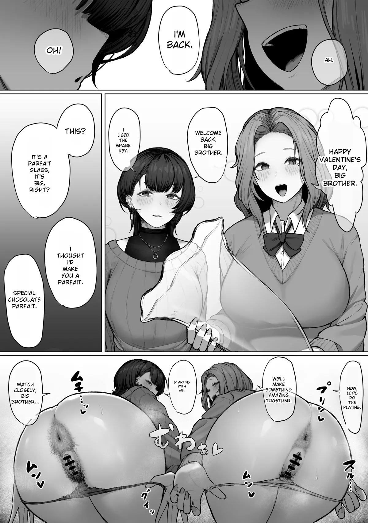 Valentine's Day Stepsister Poop page 1 full