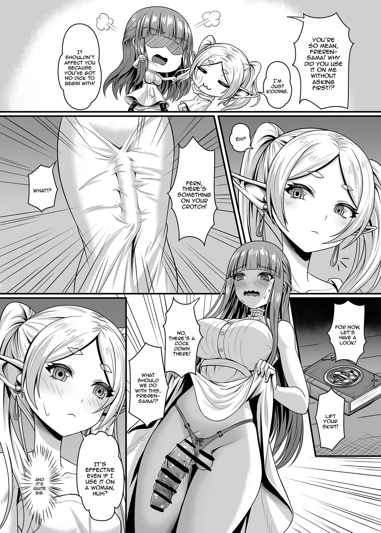 Frieren no Kyokon Mahou / Frieren's Big Dick Magic page 5 full