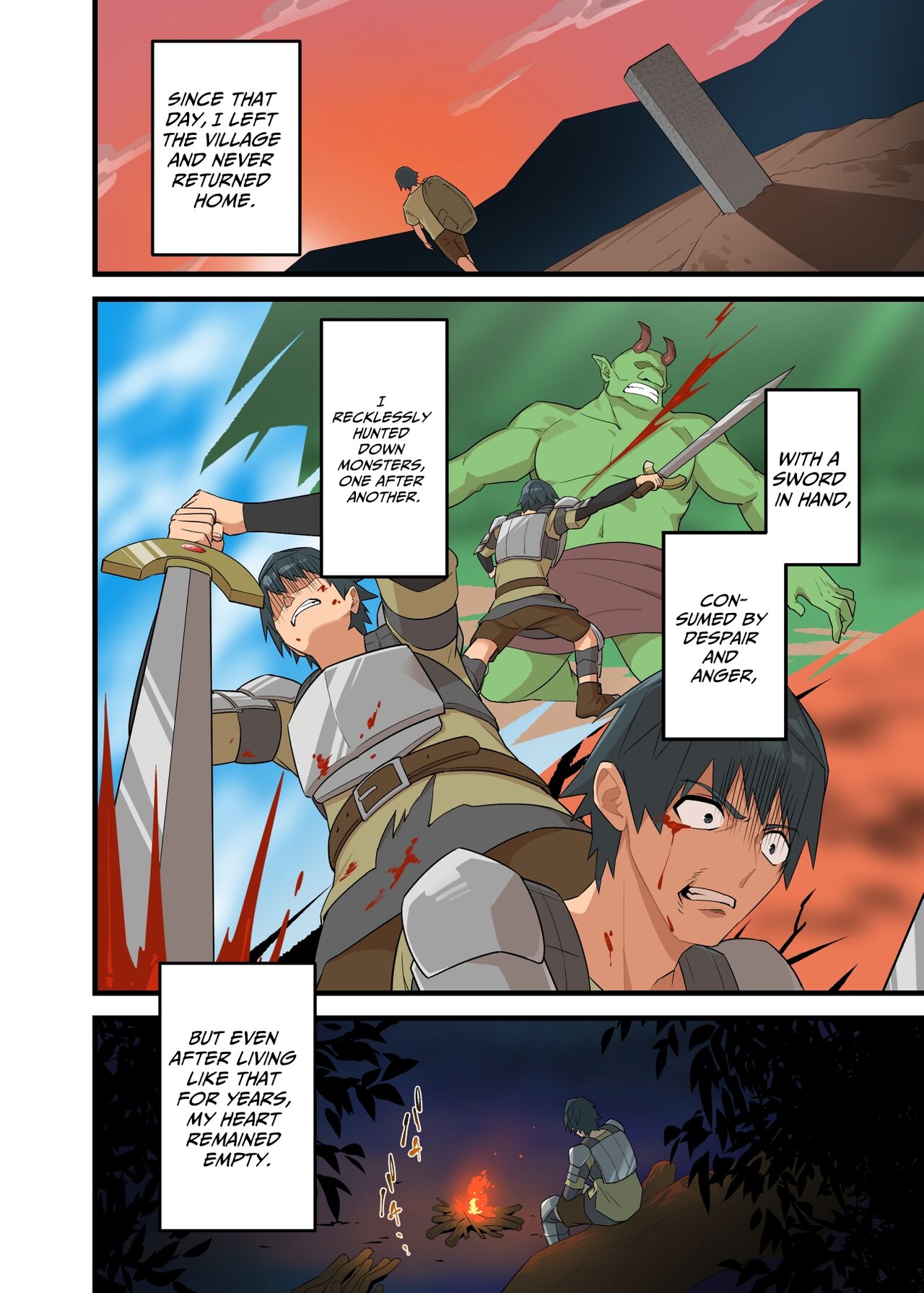 Tsuyotsuyo Inma ni Haiboku Shita Senshi ga  Shasei Kinshi Sarenagara Shigokare   Tsuzukeru Hanashi  | A Warrior Defeated By A Powerful Succubus Is Forbidden From Cumming And Edged Relentlessly page 10 full