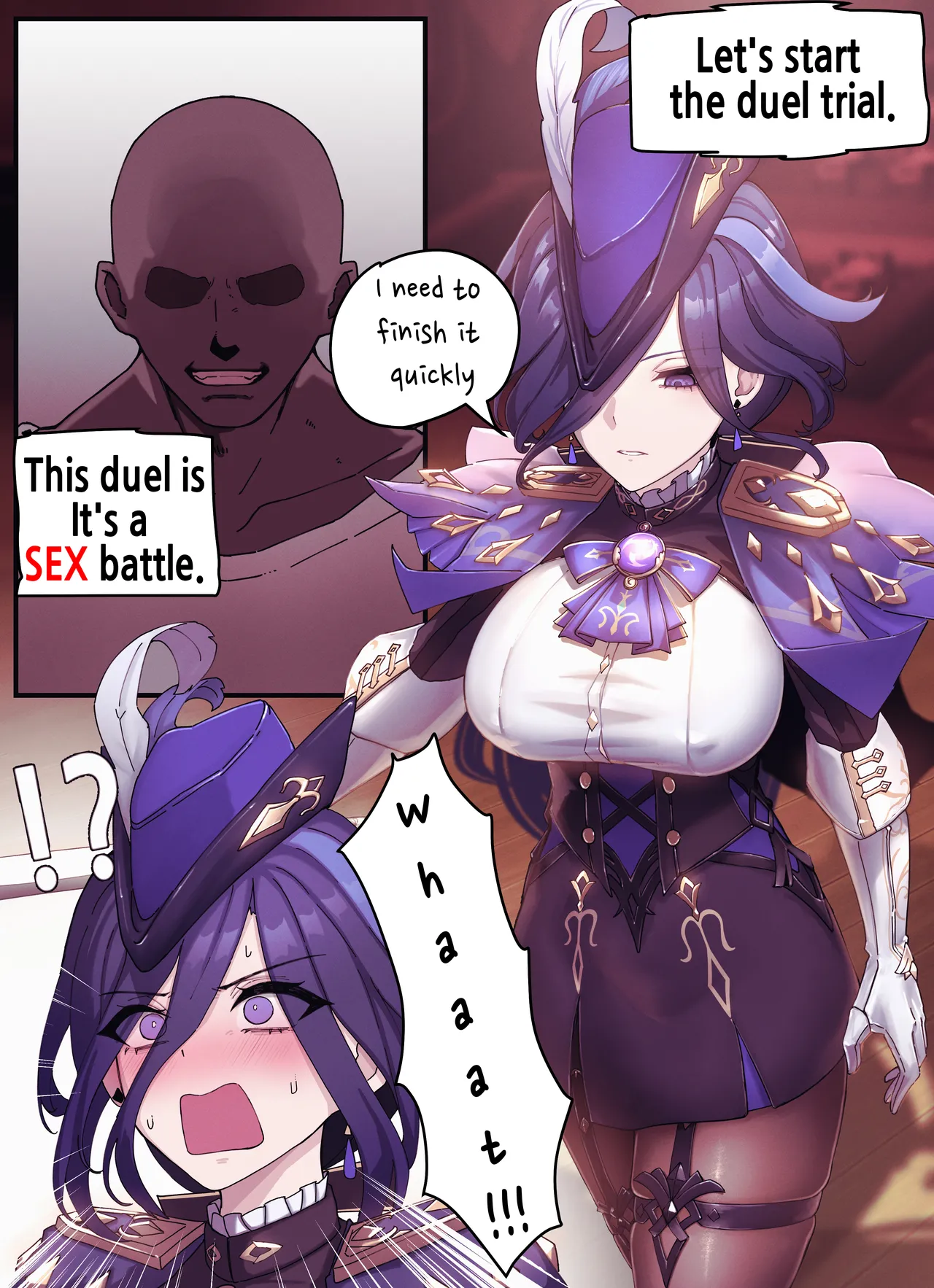 Clorinde!! page 1 full