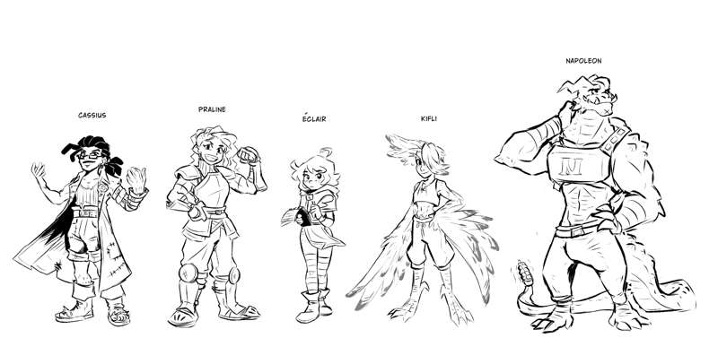 Monster Researcher Eclair & The Gingerwood Institute page 1 full