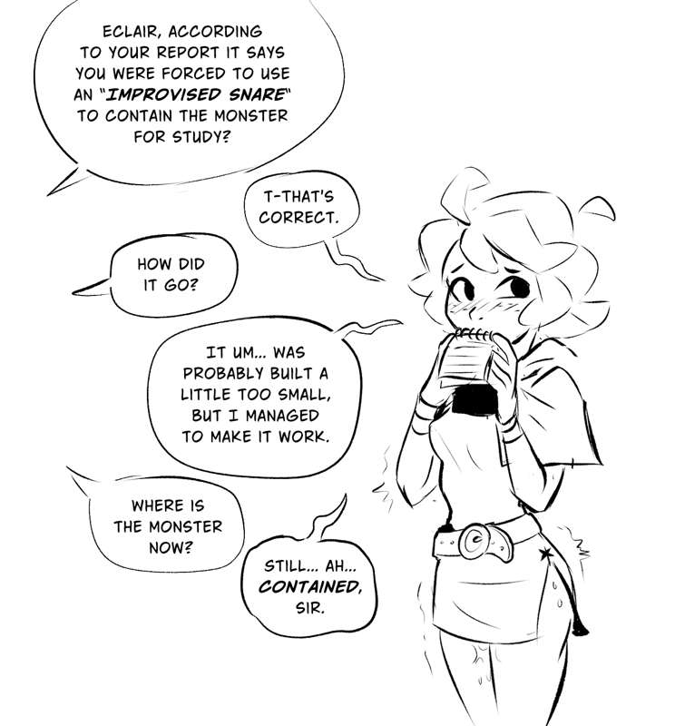 Monster Researcher Eclair & The Gingerwood Institute page 7 full