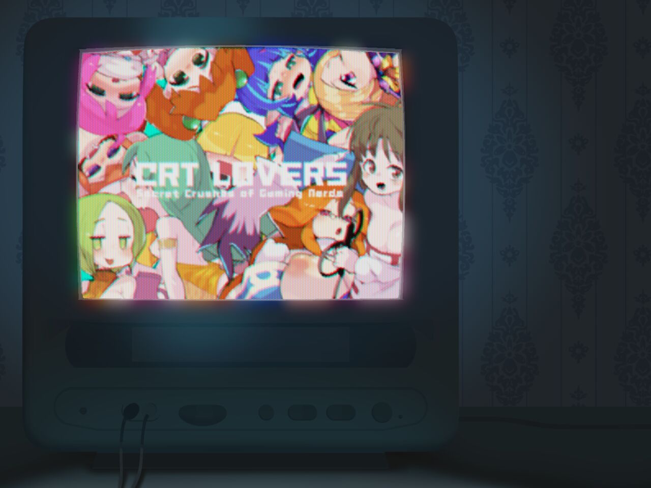 CRT Lovers: Gaming Kuso Nerd Datta Orera no Koibitotachi page 2 full