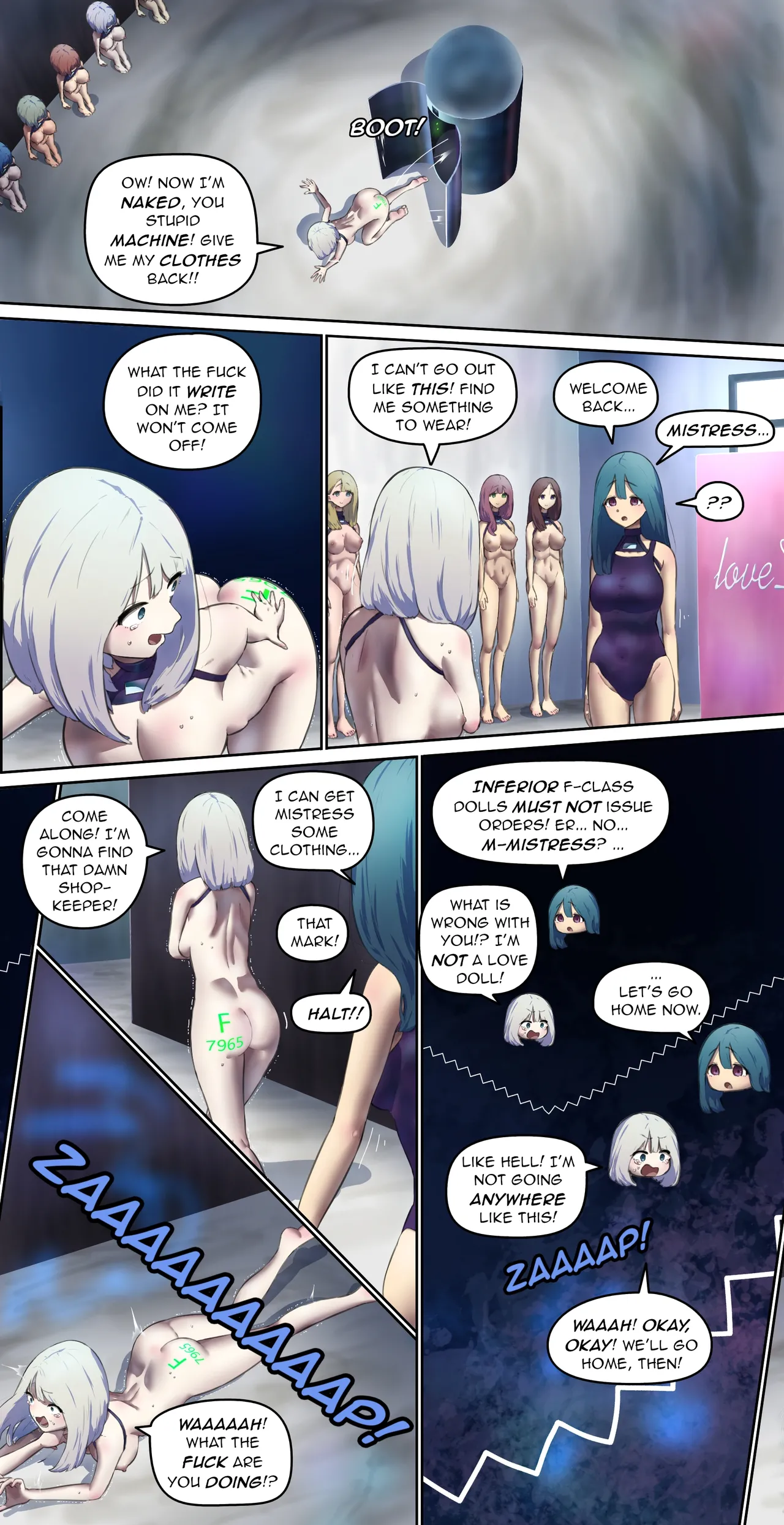 A girl came for regular maintenance on her love doll 【Translated by kochakaden】 page 3 full
