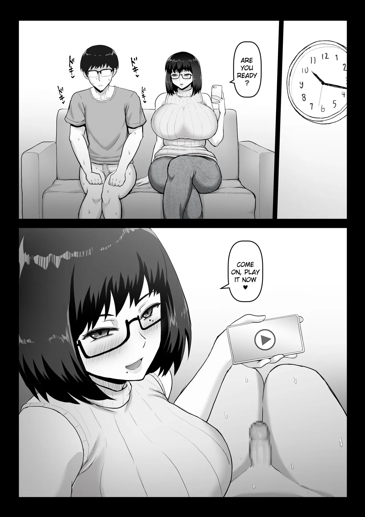 My Seductive Girlfriend Cuckolds Me Willingly and Smiles When She Sees My Sad Erection page 9 full