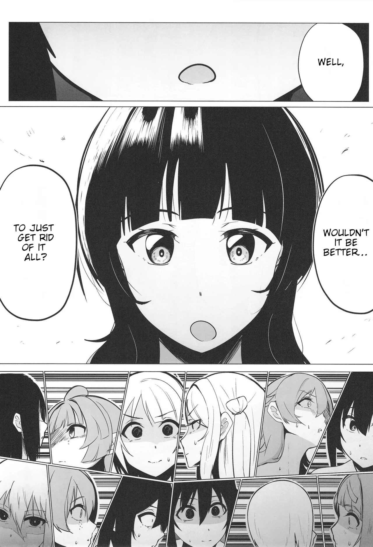 Civil War School Idol no Inmou Jijou II | School Idols' Hair Down There II: Civil War page 9 full