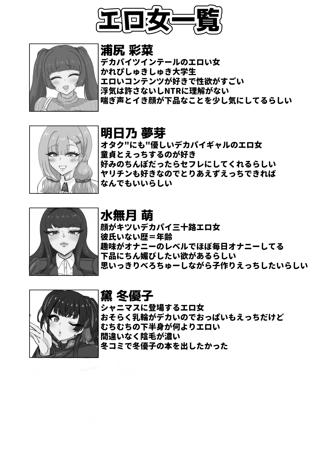 エロい女たちと下品でエロいことする本 page 3 full