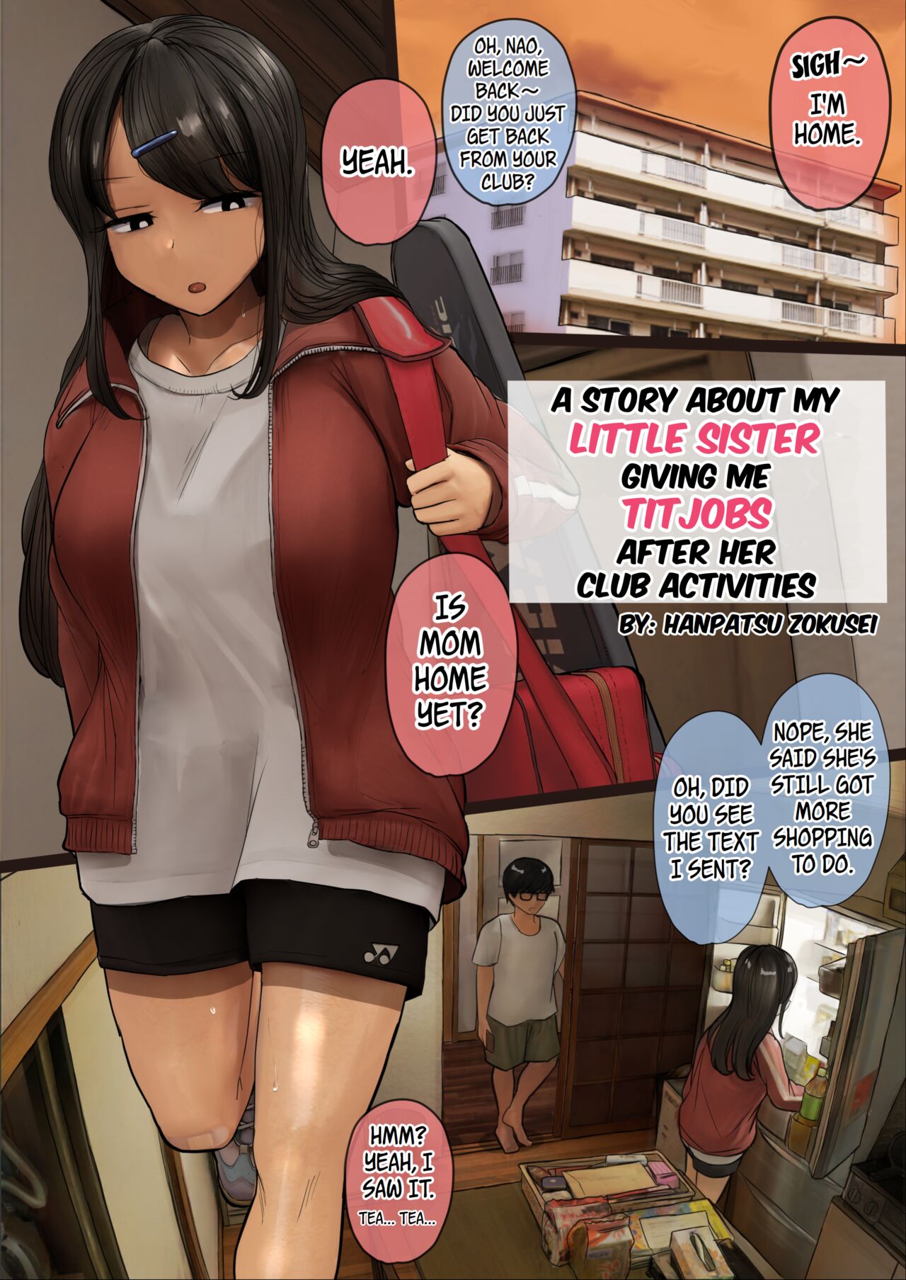 Bukatsu Kara Kaettekita Imouto ni Paizuri Shite Morau Hanashi | A Story About My Little Sister Giving Me Titjobs After Her Club Activities page 1 full