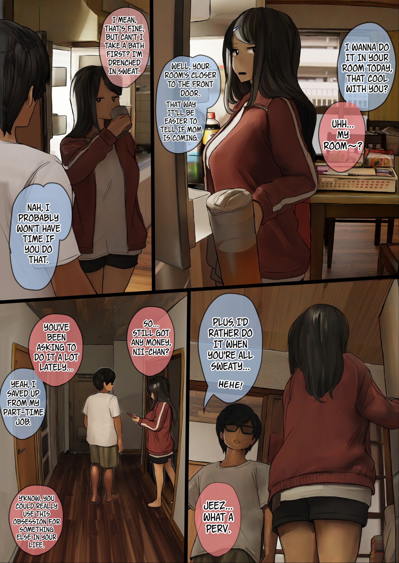 Bukatsu Kara Kaettekita Imouto ni Paizuri Shite Morau Hanashi | A Story About My Little Sister Giving Me Titjobs After Her Club Activities page 2 full