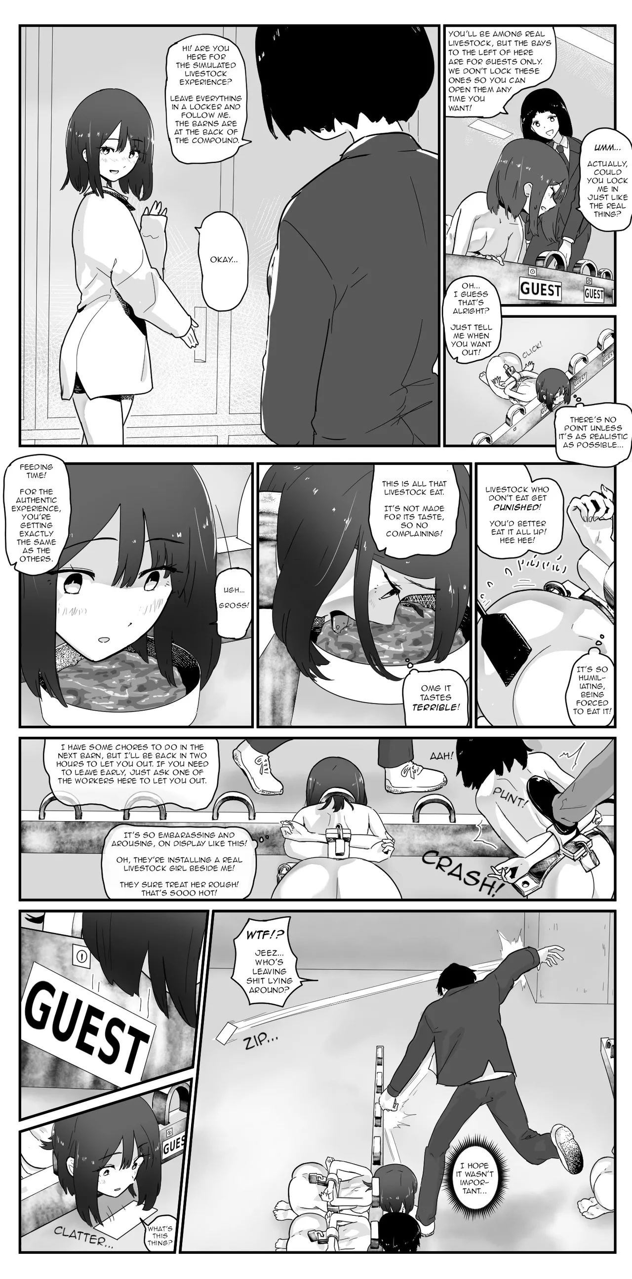 A girl who came to experience humans and animals. I don't want it to hurt【Translated by kochakaden】 page 1 full