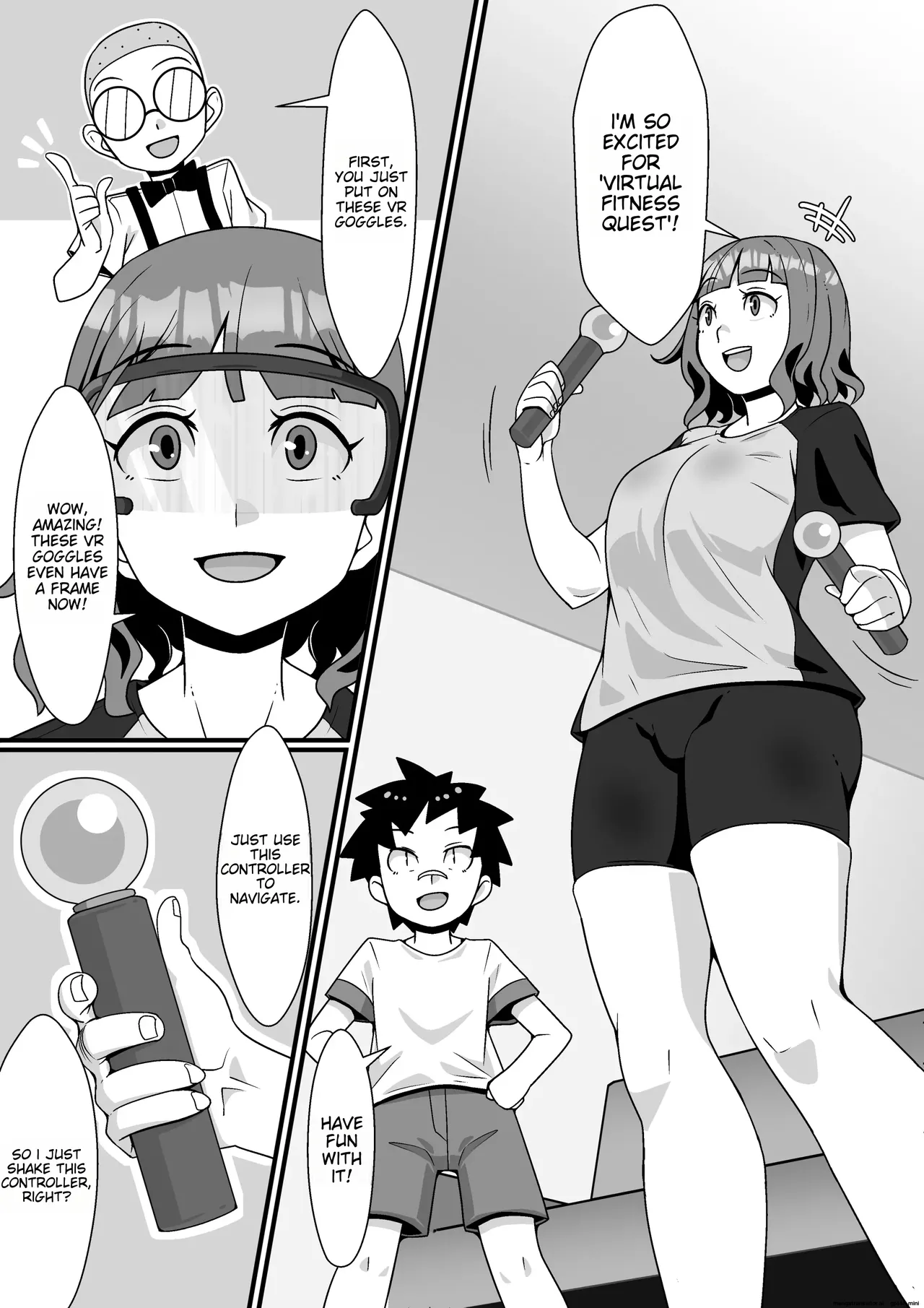 VR Game Akuyou SEX Mission! - Virtual Fitness Quest page 8 full