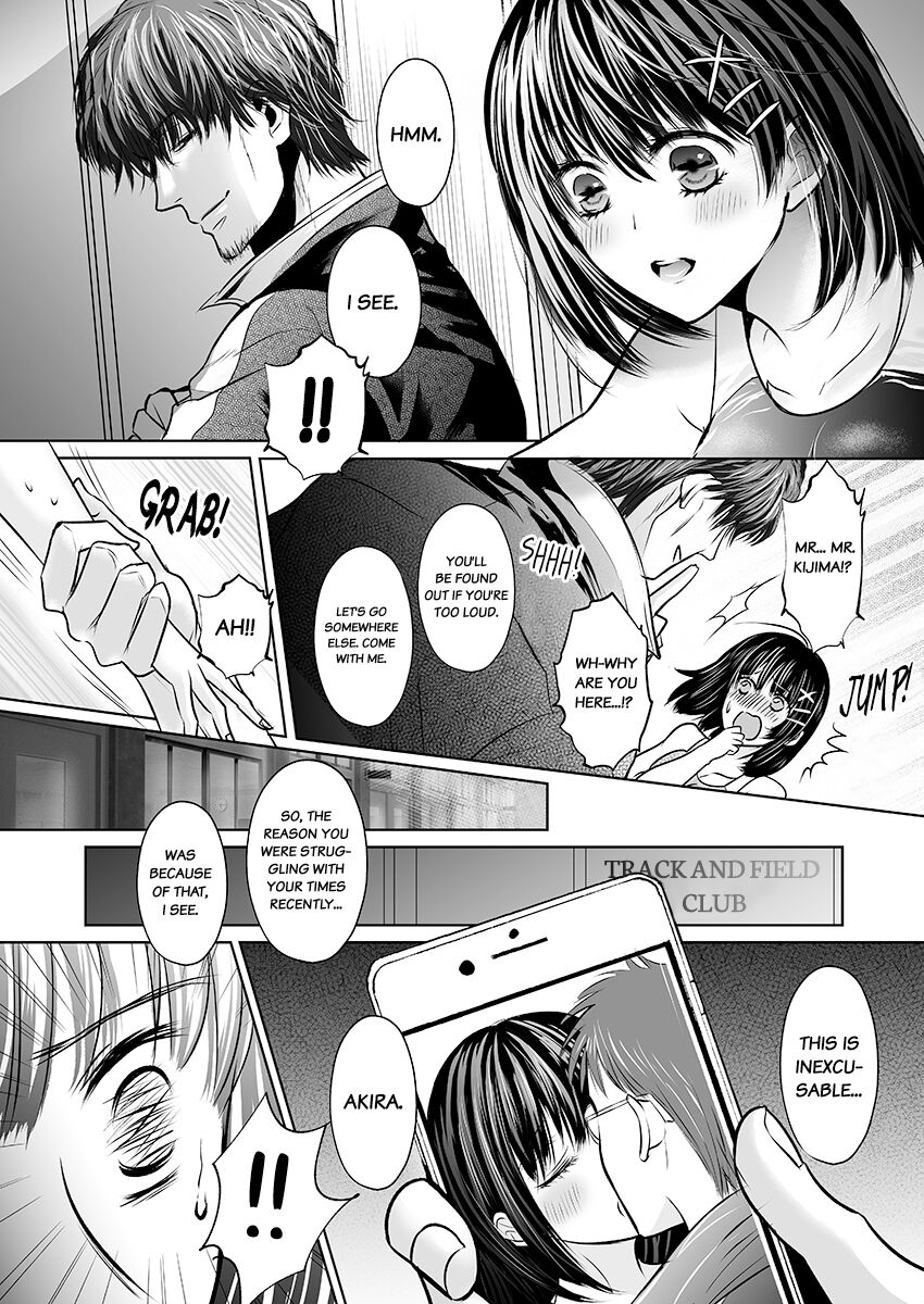 Kareshi no Menomaede… Haitteru!? ~Zetsurin Coach no Namahame Zecchou Shidou~ 1-5 | Fucked in Front of My Boyfriend! Bareback Orgasm Drills With My Coach 1-5 page 8 full