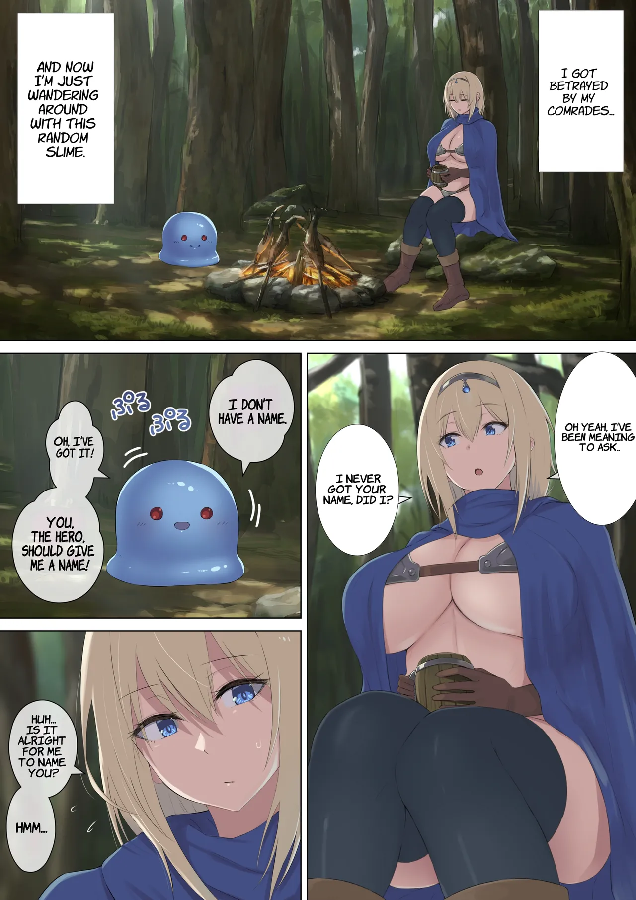 Yuusha to Slime no Kyousei | Hero and Slime Symbiohabitation page 10 full