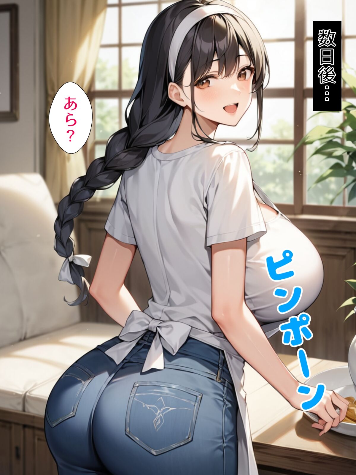 Chinpira ni Tanezuke Press de Otosareta Bakunyuu Tsuma page 9 full