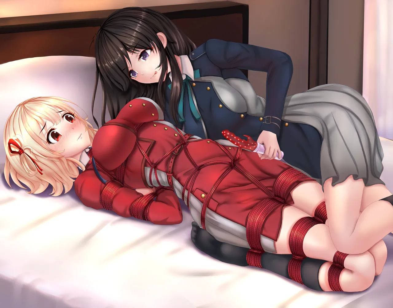 蝙蝠也月-莉可丽丝双人组（On October Lycoris Recoil） page 2 full