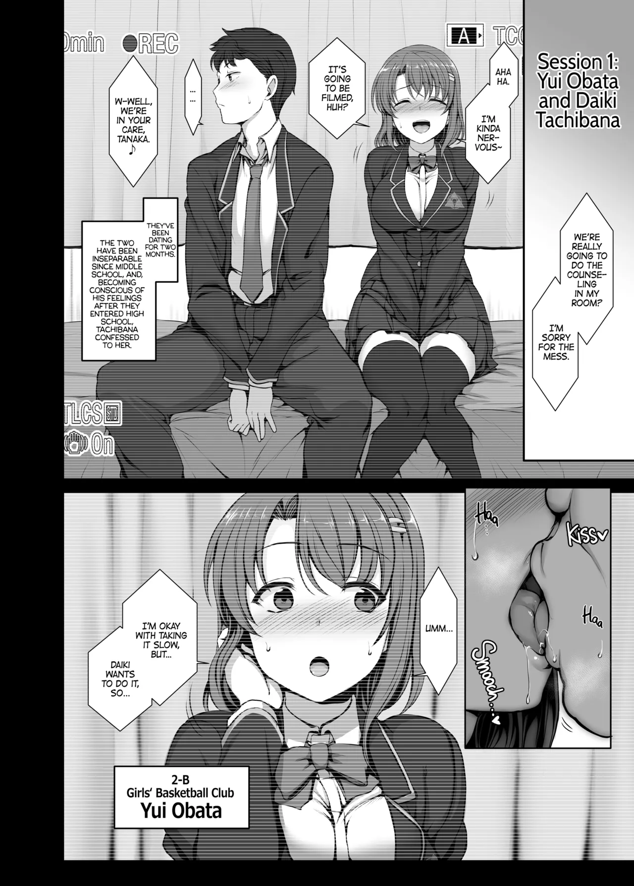 Saimin Seishidou 1 Obata Yui to Tachibana Daiki no Baai - Hypnotic Sexual Counseling 1 -Session 1: Yui Obata and Daiki Tachibana- page 5 full