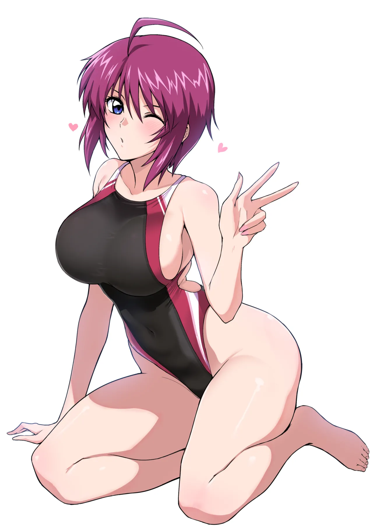 彼ピッピが競泳水着性癖だった世界線のルナマリアさんスケベするの巻 page 5 full