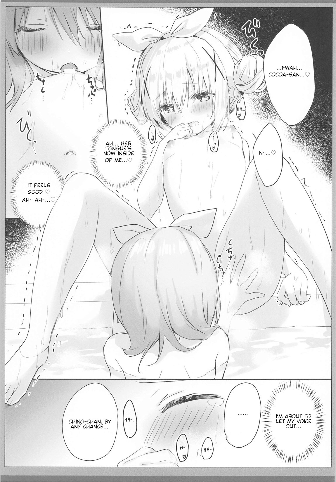 Chino-chan to Hokahoka Ofuro Ecchi | Steaming Bath Sex with Chino-chan page 6 full
