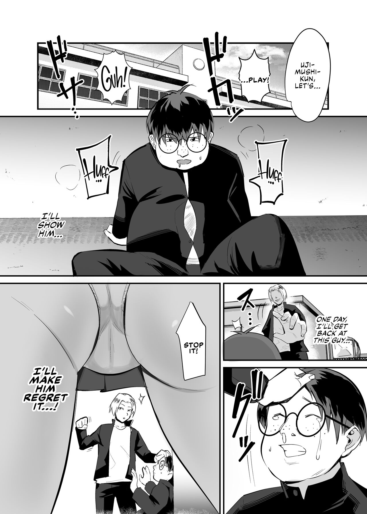 Fukushu NTR <Okaseri Kaeshi Tatsuri Kaeshi> ~Mou Gamannarane! Oyako Soutte Baka na Otoko to Taukiae Iyakatte!~ page 2 full