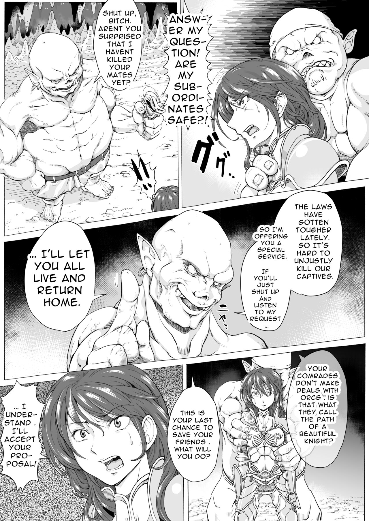 Humiliation Shaving Of The Lady Knight page 6 full