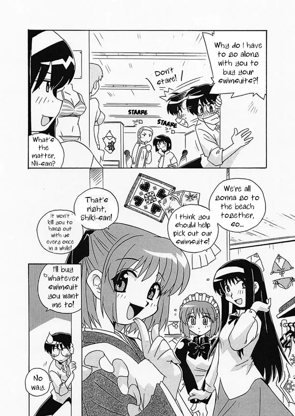 Tsukihime Mentsu no Mizugi Erabi | Tsukihime Characters Choosing Swimsuits page 2 full