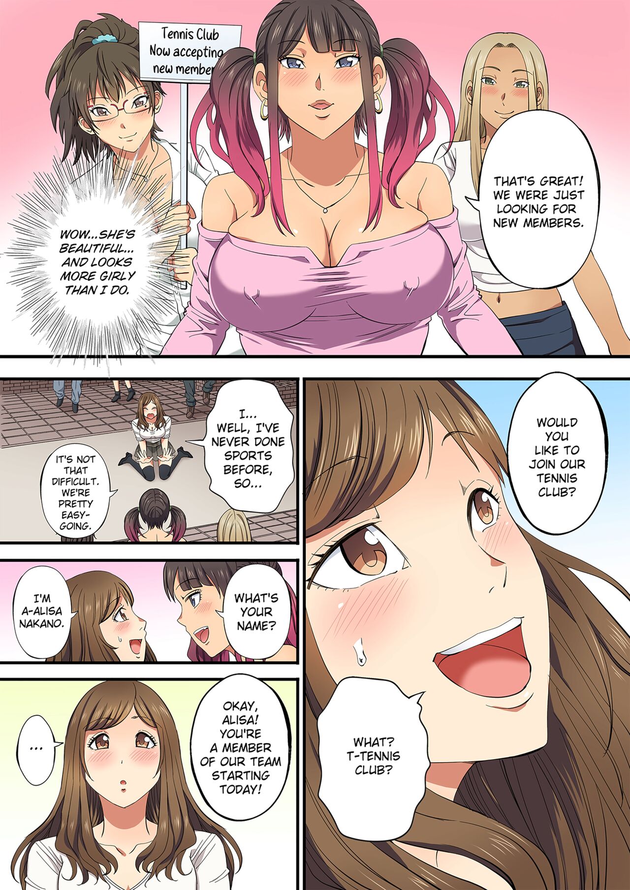 Drunken Sex at the Club Welcoming Party! Volume 1 page 6 full
