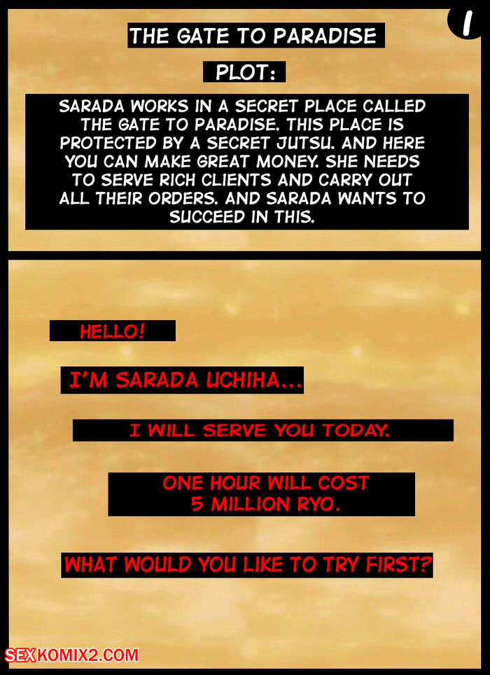 Naruto. The Gate to Paradise. KristoLin for sexkomix2.com page 2 full