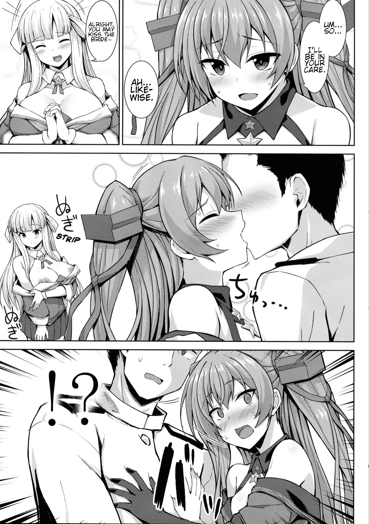 Sankyuu-chuu no Fletcher ni Johnston ga Kuwawatte Futari de Aka-chan o Ninshin suru Hon page 7 full