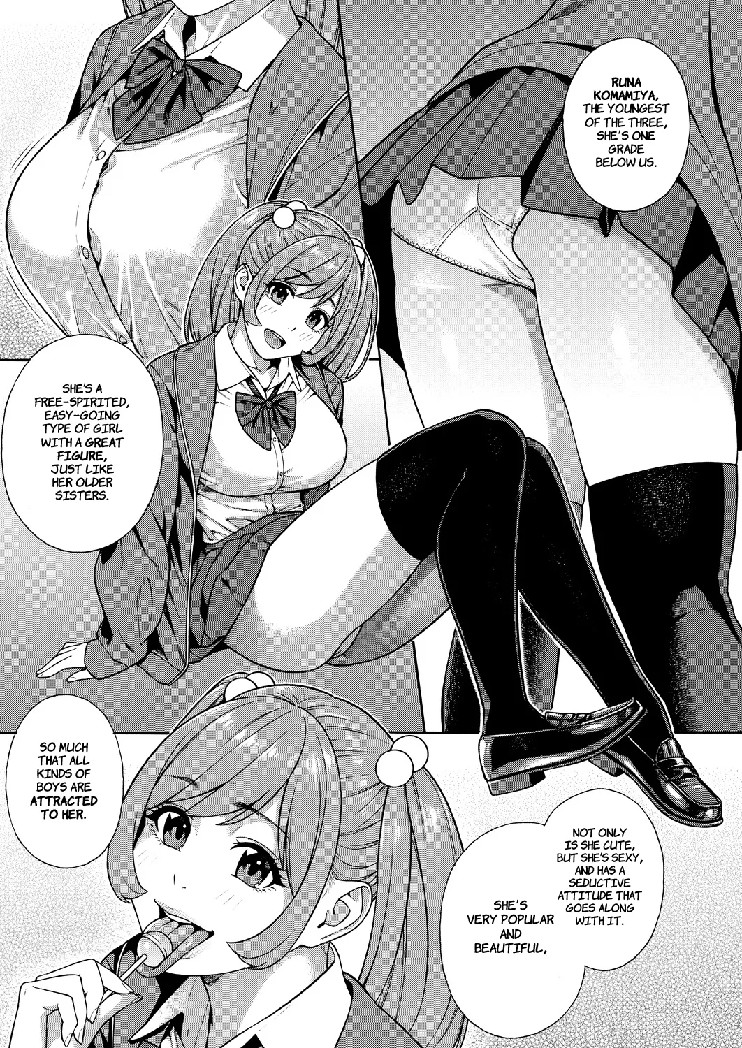 Making a Harem of the Three Bitchy Gal Sisters - Part 1-2 page 8 full