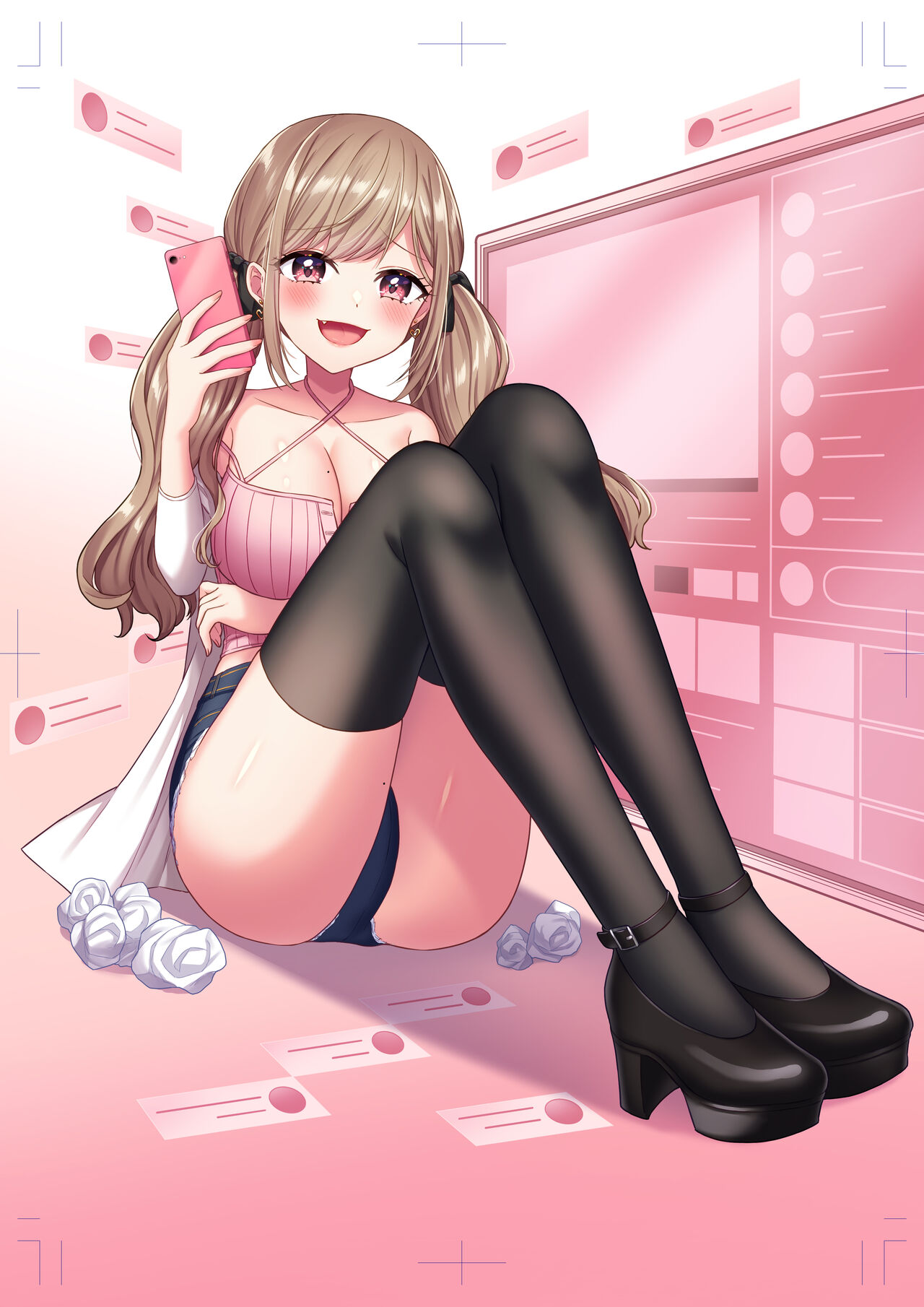 Nasakenai Tegoki Shasei Saserareru Haishin page 1 full