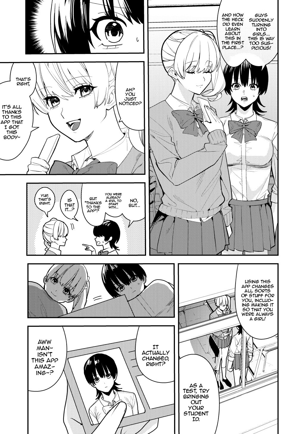 Papakatsu Nyotaika de Tanoshiku Kasegu! / Having Fun And Earning Some Money By Prostituting Myself After Turning Into A Girl! page 8 full