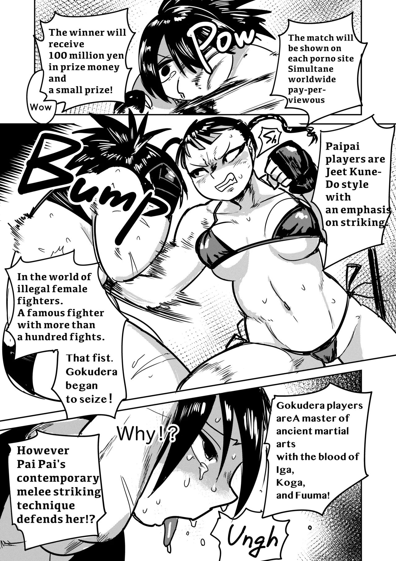 Zetsumei Ninshin Akume Battle | Fatal Pregancy Acme Battle page 4 full