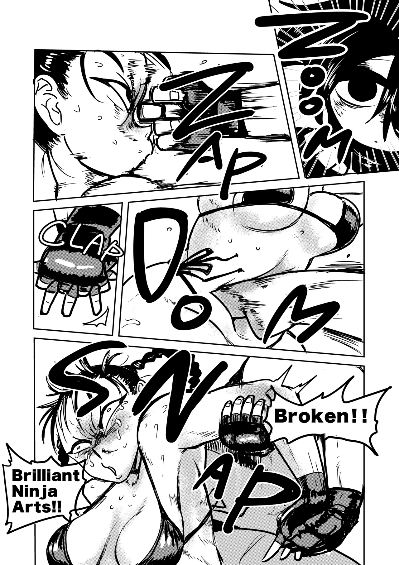 Zetsumei Ninshin Akume Battle | Fatal Pregancy Acme Battle page 8 full