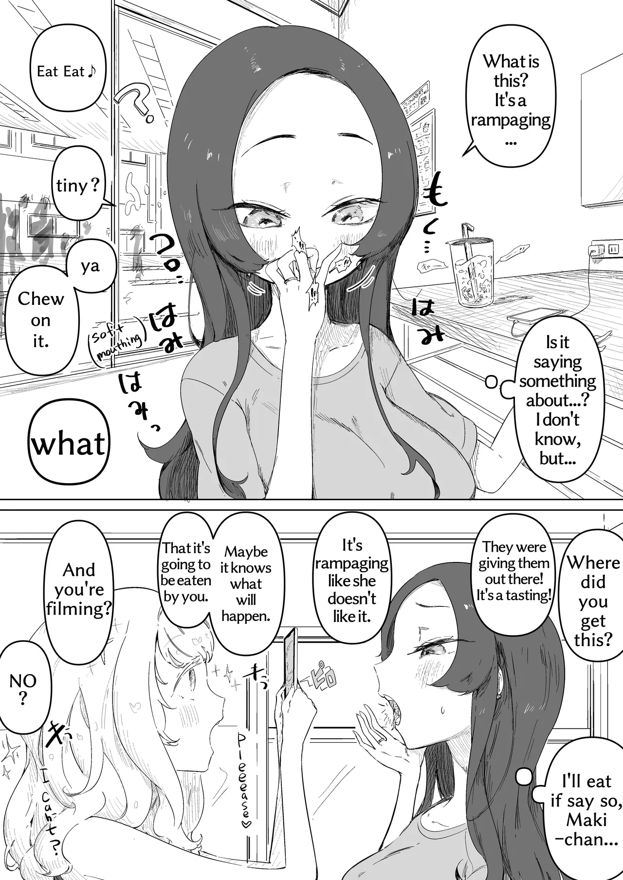 Mukatsuku Onna o Kami Tsubushite Morau | Having an Irritating Woman Chewed Up page 5 full