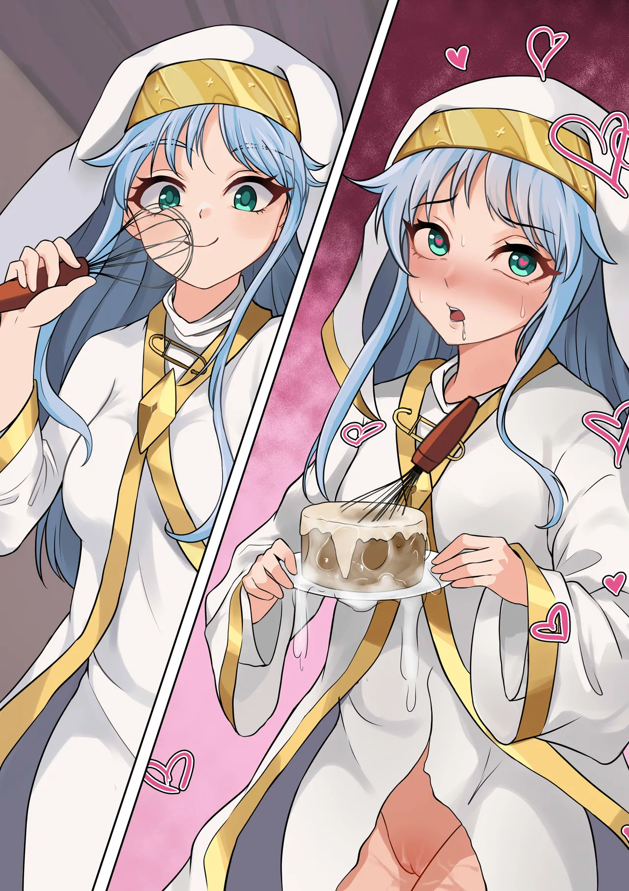 当麻~收下我茵蒂克丝的爱液蛋糕吧 page 1 full