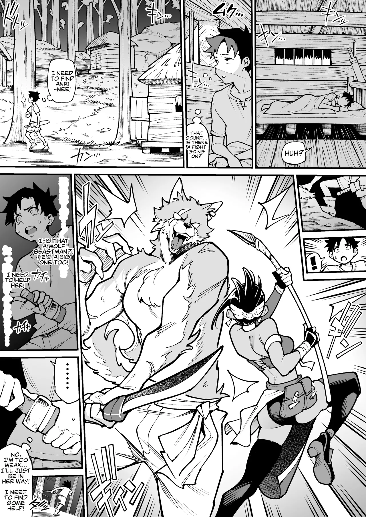 Juujin x Onna Senshi NTR | Beastman x Female Warrior NTR page 3 full