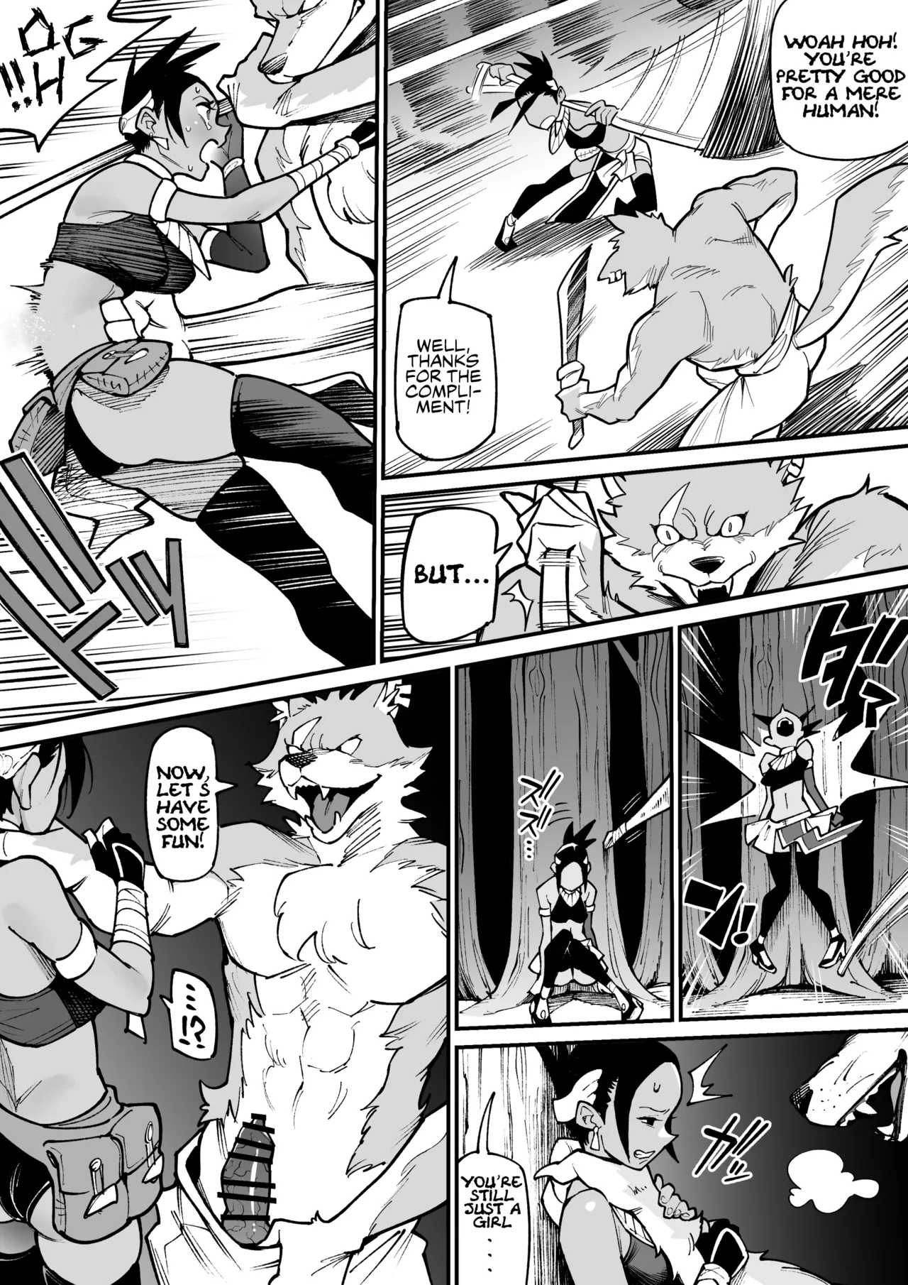 Juujin x Onna Senshi NTR | Beastman x Female Warrior NTR page 4 full