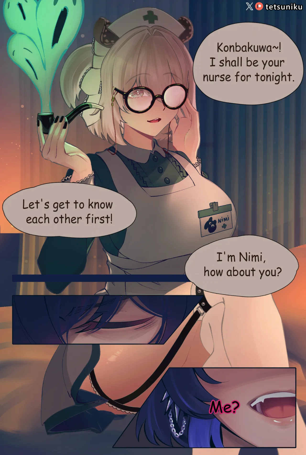 Nimi Nightmare's Session with Kronii+ Extras page 1 full